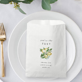 Jij bent het Zest Lemon Vrijgezellenfeest Bedankzakje