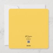 Jij bent het Zest Wenskaart Feestdagenkaart (Achterkant)