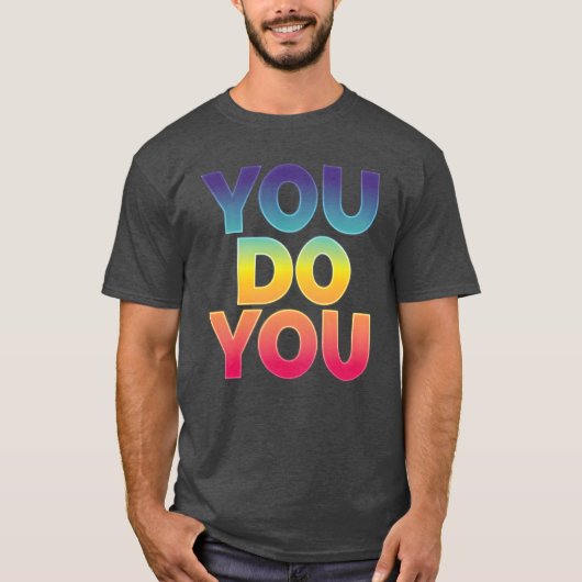 Jij bent Jij cadeau T-shirt (Voorkant)