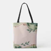 Jij bent jij en dat is de perfecte Canvas tas (Achterkant)