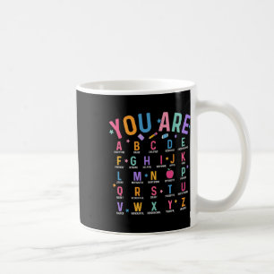Jij Bent Letters Alfabet Leer Abcs Inspiratie Te Koffiemok