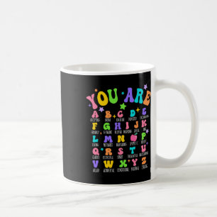 Jij Bent Letters Alfabet Leer Abcs Inspiratie Te Koffiemok