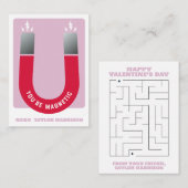 Jij bent Magnetic Magnet Design Classroom Valentij Notitiekaartje (Voorkant / Achterkant)