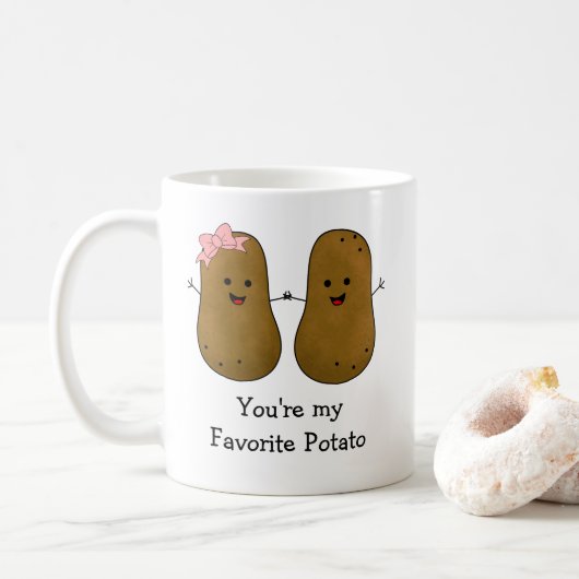 Jij Bent Mijn Aardappel Koffiemok (Met donut)