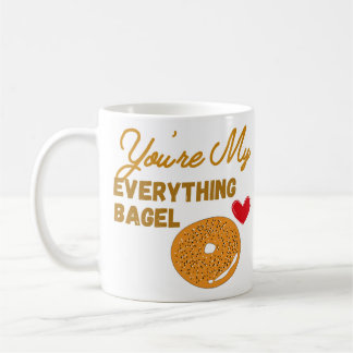 Jij bent mijn alles bagel koffiemok