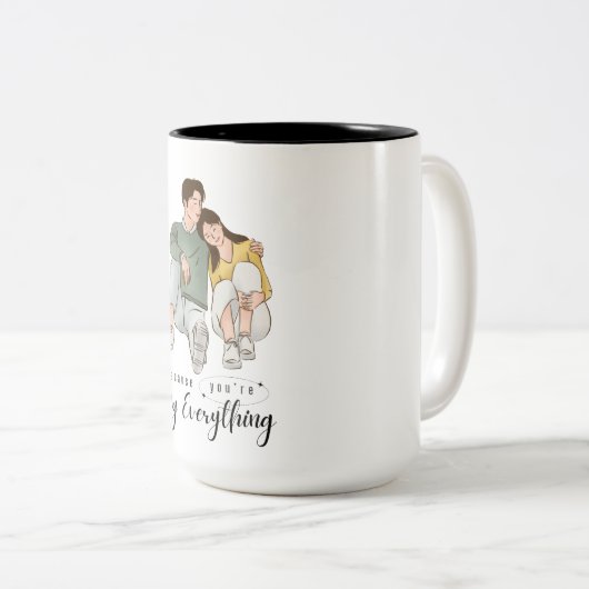 Jij bent mijn alles Mok (Voorkant rechts)