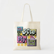 Jij bent mijn alles – Pastel 90s Typografie