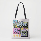 Jij bent mijn alles tote bag (Voorkant)
