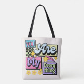 Jij bent mijn alles tote bag (Achterkant)