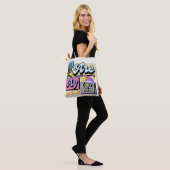 Jij bent mijn alles tote bag (Op model)
