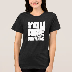 Jij bent mijn alles Tri-Blend shirt