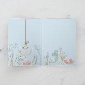 Jij bent mijn anker zeemeermin Kaart (Binnen)