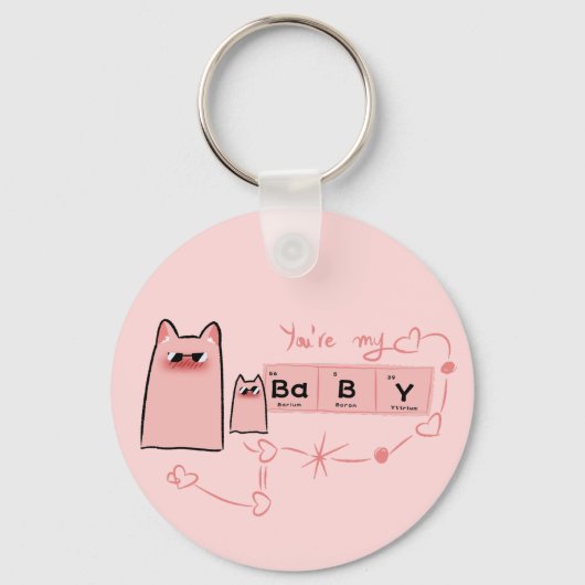 Jij bent mijn Baby-Sleutelhanger Sleutelhanger (Voorkant)