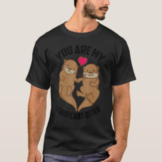 Jij bent mijn belangrijke, volkomen liefdesgeschen t-shirt