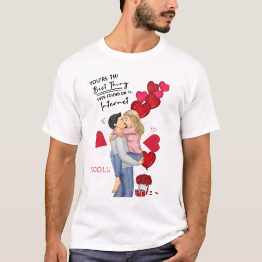 Jij bent mijn beste zoektocht. t-shirt (Voorkant)