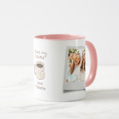 Jij bent mijn Bestea 2-foto beste vriend geschenk Mok (Voorkant rechts)
