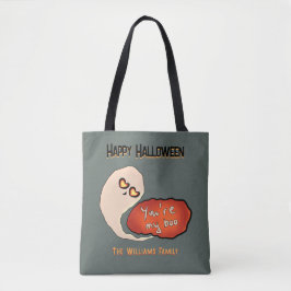 Jij bent mijn boek | Schattigee Halloween Tote Bag