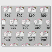 Jij bent mijn Boo Halloween Ghost Kawaii Cute Cadeaupapier (Vlak)