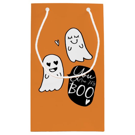 Jij bent mijn BOO! | Halloween Ghost Love Klein Cadeauzakje (Achterkant)