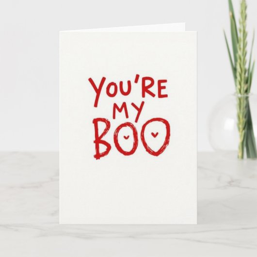 Jij Bent Mijn Boo Kaart (Voorkant)