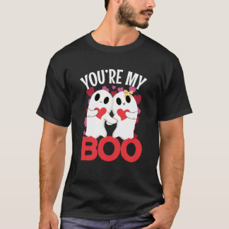Jij bent mijn Boo-spook met hart voor Valentijnsda T-shirt