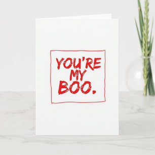 Jij Bent Mijn Boo Valentijnskaart Kaart