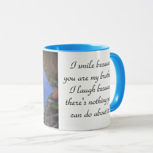 Jij bent mijn broer. mok (Voorkant rechts)