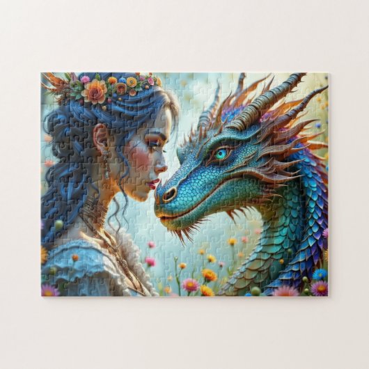 Jij bent mijn draak legpuzzel (Horizontaal)
