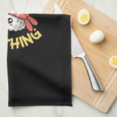 Jij bent mijn Ebi-ding Sushi Theedoek (Quarter Fold)