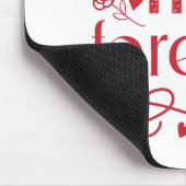 Jij bent mijn eeuwig Valentijnsdag cadeau Muismat (Hoek)