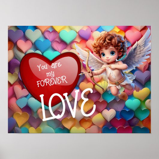 Jij bent mijn eeuwige liefde poster (Voorkant)