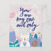 Jij bent mijn enige... briefkaart (Voorkant)