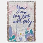 Jij bent mijn enige... deken (Voorkant Verticaal)