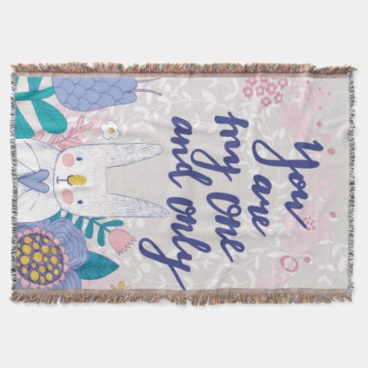 Jij bent mijn enige... deken (Voorkant)