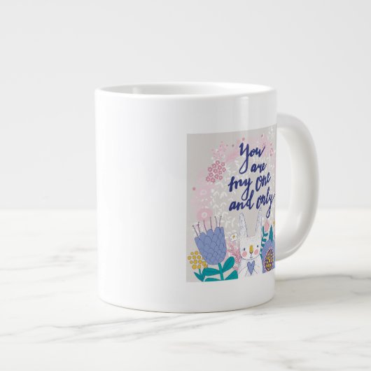 Jij bent mijn enige... grote koffiekop (Voorkant rechts)