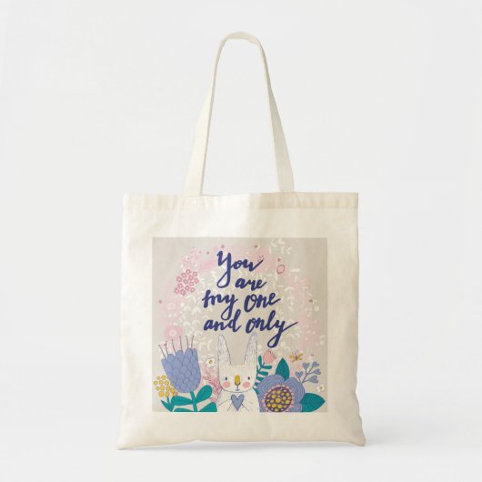 Jij bent mijn enige... tote bag (Voorkant)