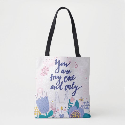 Jij bent mijn enige... tote bag (Voorkant)