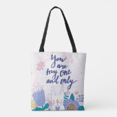 Jij bent mijn enige... tote bag (Achterkant)
