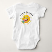 Jij Bent Mijn Enige Zonneschijn Romper (Achterkant)