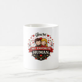 Jij bent mijn favoriete mens Valentijnsdag Koffiemok