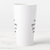 Jij bent mijn favoriete moeder Moederdag cadeau ko Latte Mok (Voorkant)