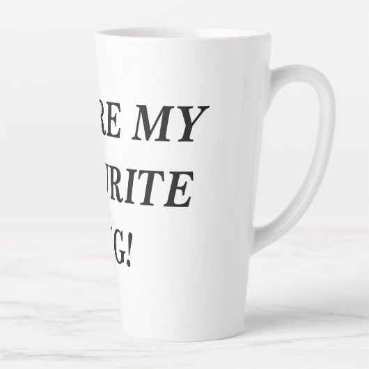 Jij bent mijn favoriete MOK! Latte Mok (Rechts)