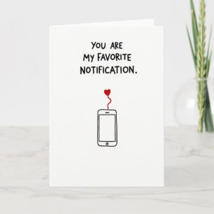 Jij Bent Mijn Favoriete Notificatiekaart Kaart