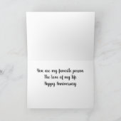 *JIJ* BENT MIJN *FAVORIETE* PERSOON "GELUKKIG JUBI KAART (Binnen)