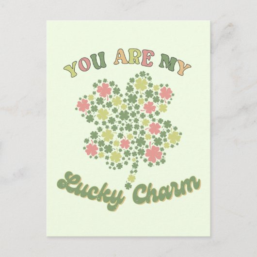 Jij Bent Mijn Geluksbrenger Briefkaart (Voorkant)