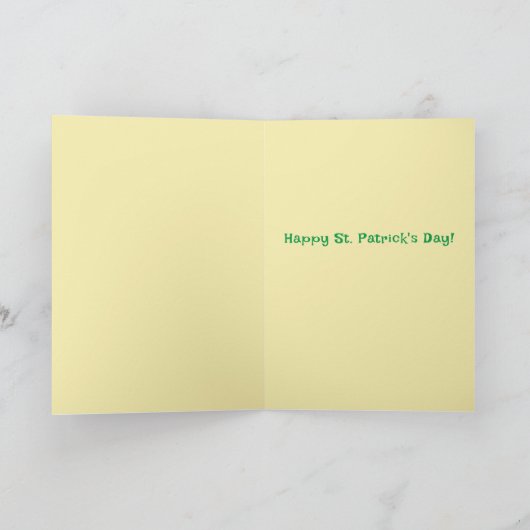 Jij Bent Mijn Geluksster - St. Patrick Dag Vakanti Feestdagen Kaart (Binnen)