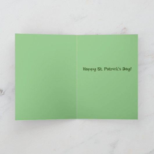 Jij Bent Mijn Goud St. Patrick's Dag Kaart (Binnen)