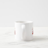 Jij bent mijn grootste avontuur – Romantisch vlieg Espresso Kop (Achterkant)