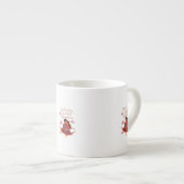 Jij bent mijn grootste avontuur – Romantisch vlieg Espresso Kop (Voorkant rechts)