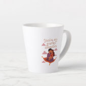 Jij bent mijn grootste avontuur – Romantisch vlieg Latte Mok (Rechterhoek)